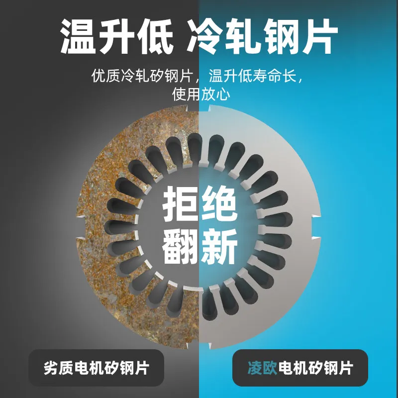 Three-phase asynchronous motor 380V AC motor 0.75/1 1/1.5/2.2/3/4/5.5/7.5KW kW