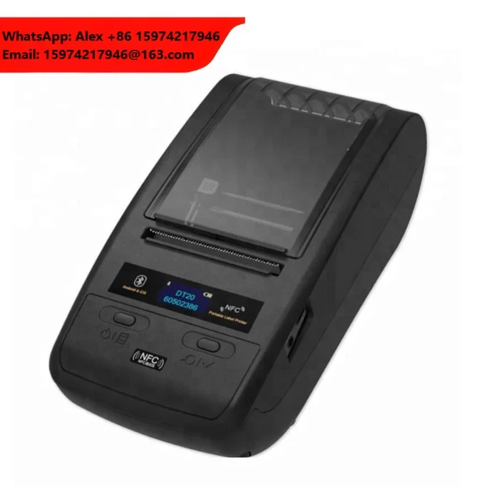 Barcode Thermal Transfer Sleeve Cable Wire Label Label Tube Sticker Label Printer