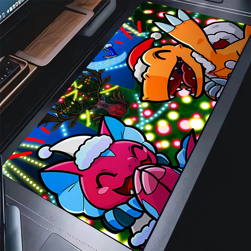 

HD Print Anime Mouse Pad Laptop Kawaii D-digimon A-adventure Keyboard Pad PC Gaming Accessories Desk Mat A-agumon Gamer Mousepad