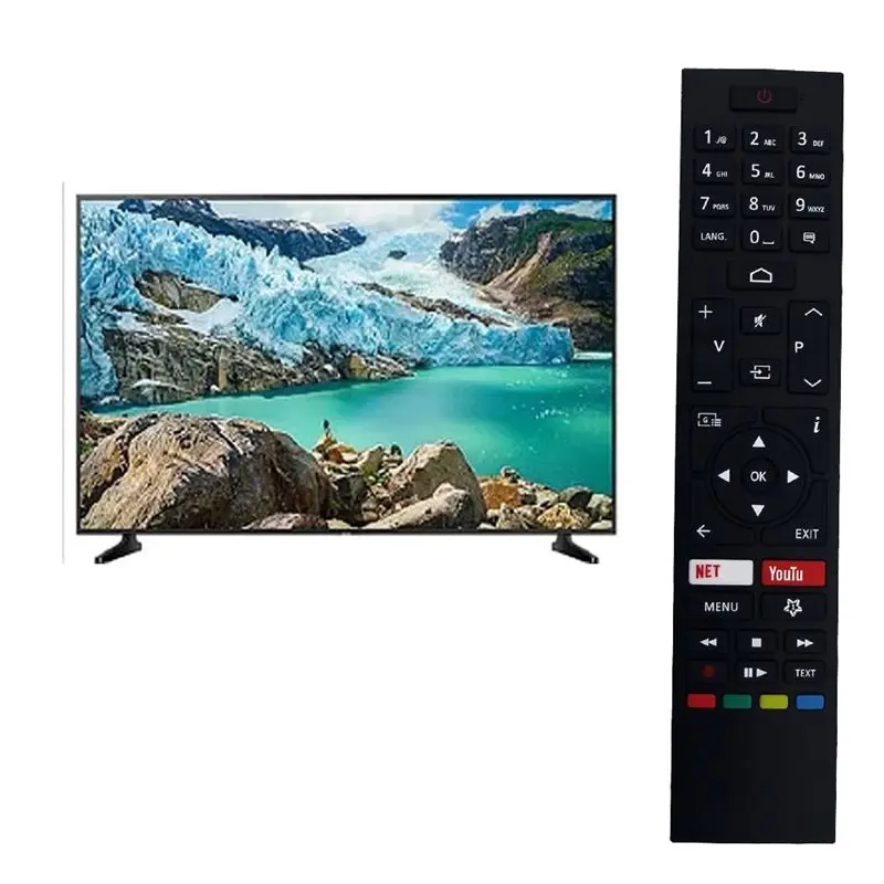 Y47A CT-8557 RC43157 Remote Control for Toshiba TV 24WA2063DA 32WA2063DA 43UA2063DA, Black