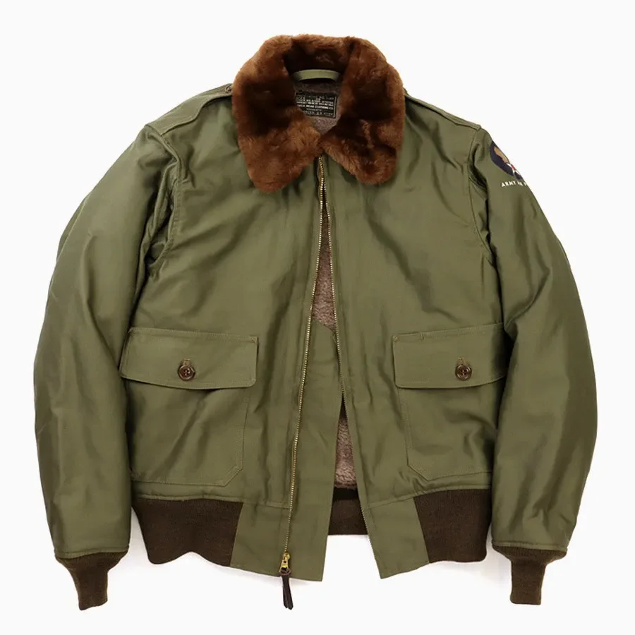 

BUZZ RICKSON U.S.B-10 Real Fleece Collar 1947 American Air Jacket