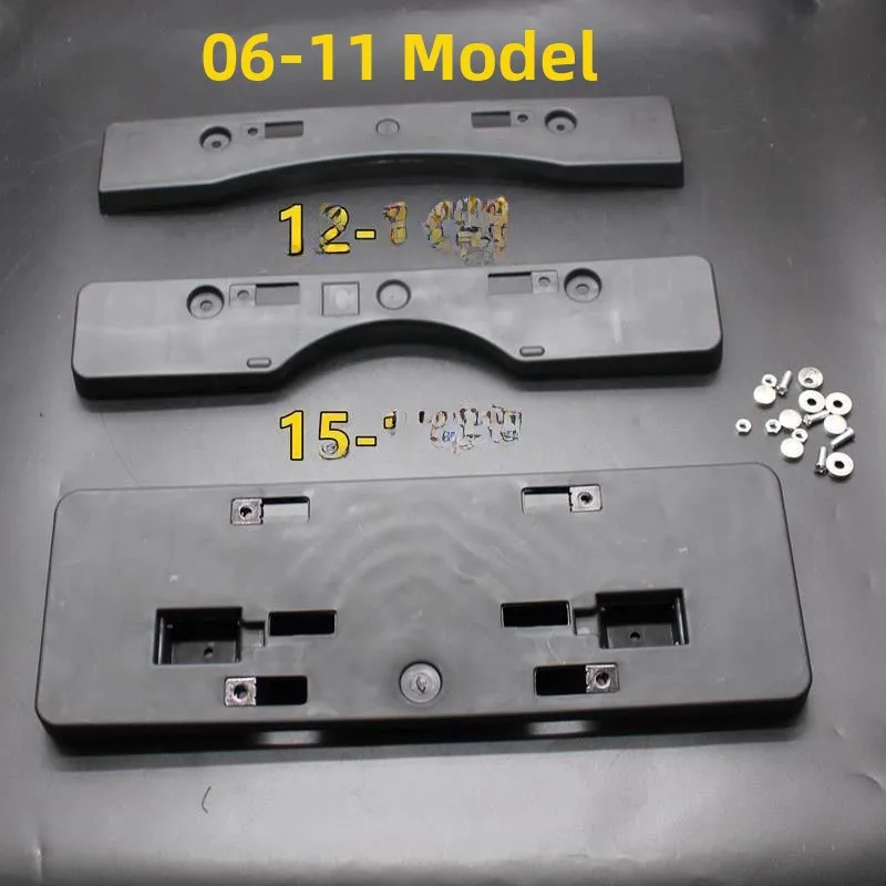 

ES240 ES350 ES200 ES250 ES300H Car Front License Plate Holder Base Plastic Pure Color Auile Accories