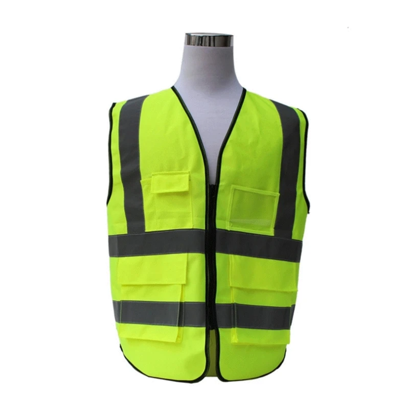 

Upgraded Safety Gear High Visibility Reflective Vest fit for Drivers & Workers