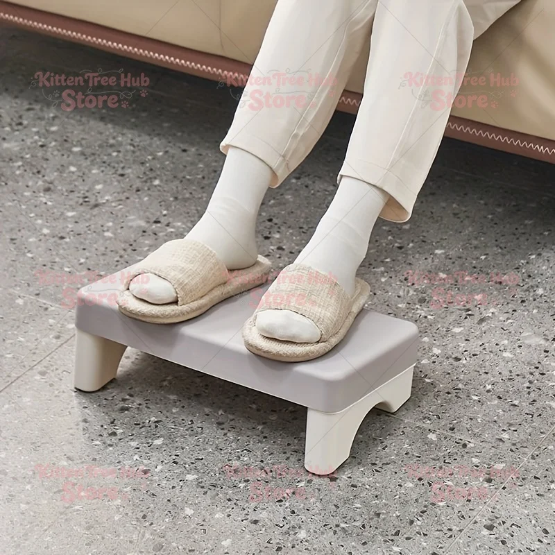 Suitable For Ergonomic PP Footrest for Office Desk. Fits Under , Use at Work, Sofa & Study. Comfortable & Space-Saving.