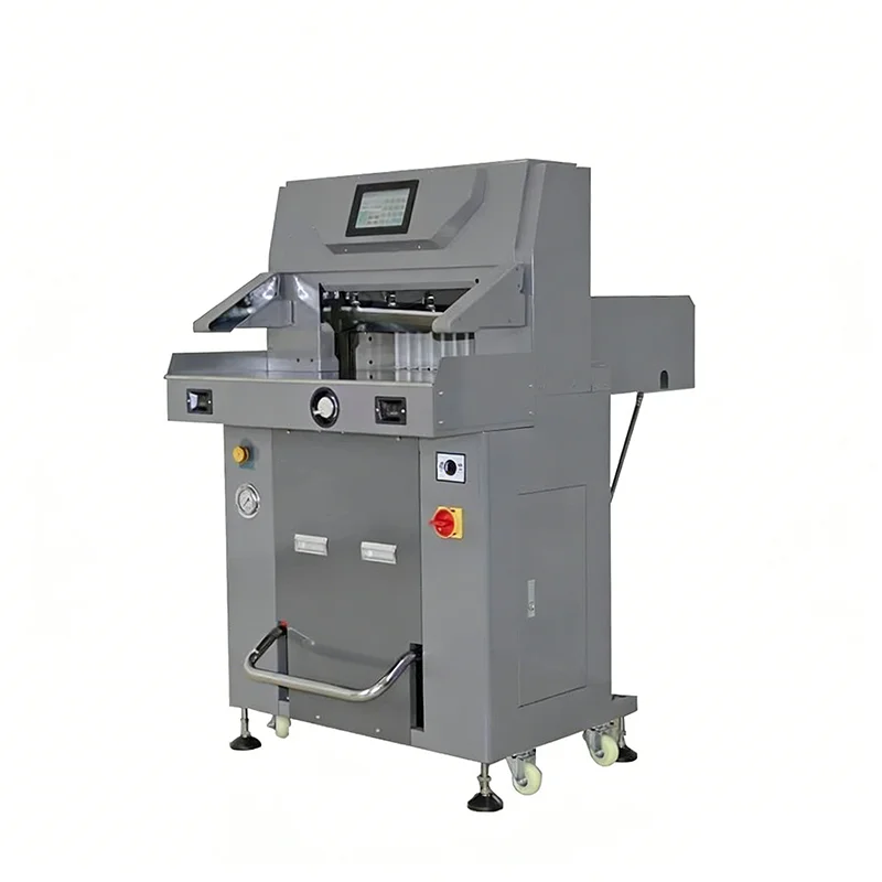 Heavy Duty Double Hydraulic 500  Thick Layer Paper Cutter Automatic PVC Album Cutter Programed Paper Cutting Machine customized
