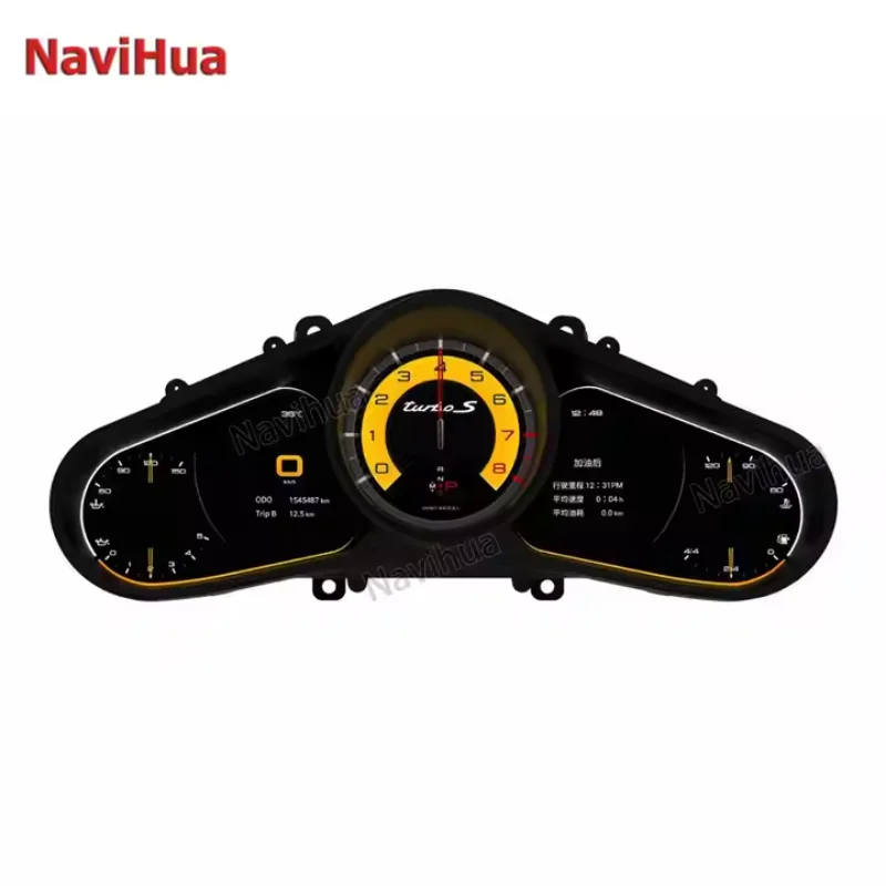 Old To New Multifunctional Speedometer LCD Display Instrument Cluster Digital Panel for Porsche Cayenne 2011-2016