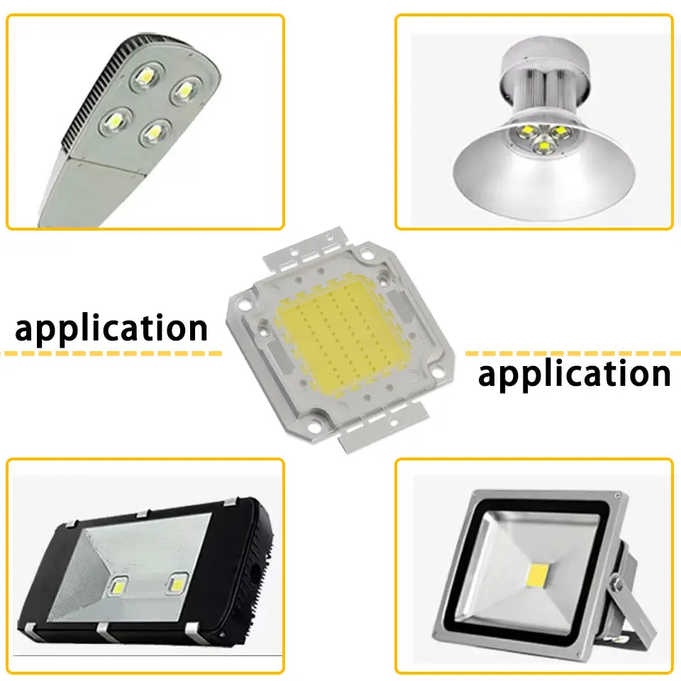 20W 30W 50W LED Beads Light DC12V LED Floodlight Matrix COB Zintegrowany chip lampy LED do reflektorów LED Reflektor zewnętrzny