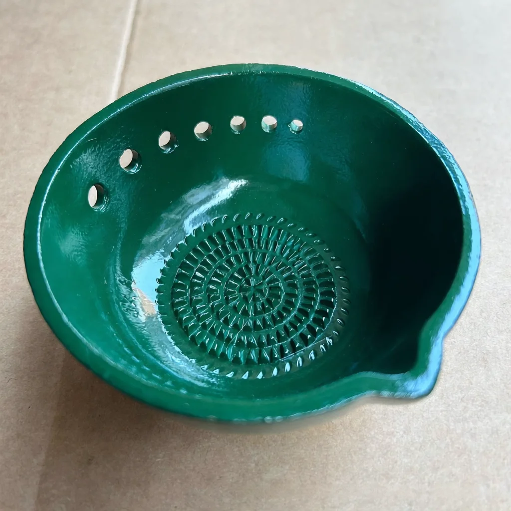 Manual Garlic Grinder Bowl Kitchenware Herb Masher Tool Handmade Grating Dish For Seasoning Paste Ginger Chopper Cooking