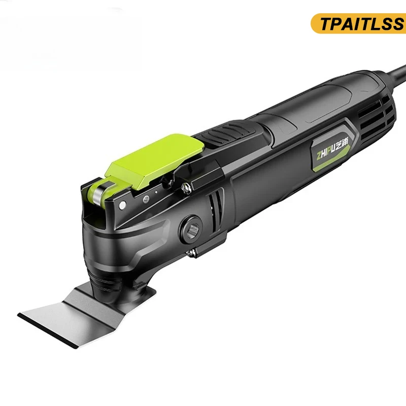 500W Electric Multifunction Oscillating Tool Electric Trimmer Saw Variable Speed with Accessories Home Decoration