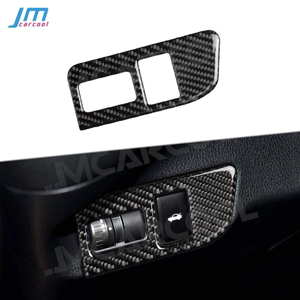 

Carbon Fiber Rear Boot Switch Button Trim Frame Sticker For Toyota GT86 FT86 ZN6 Subaru BRZ 2013-2017 Car Interior Accessories