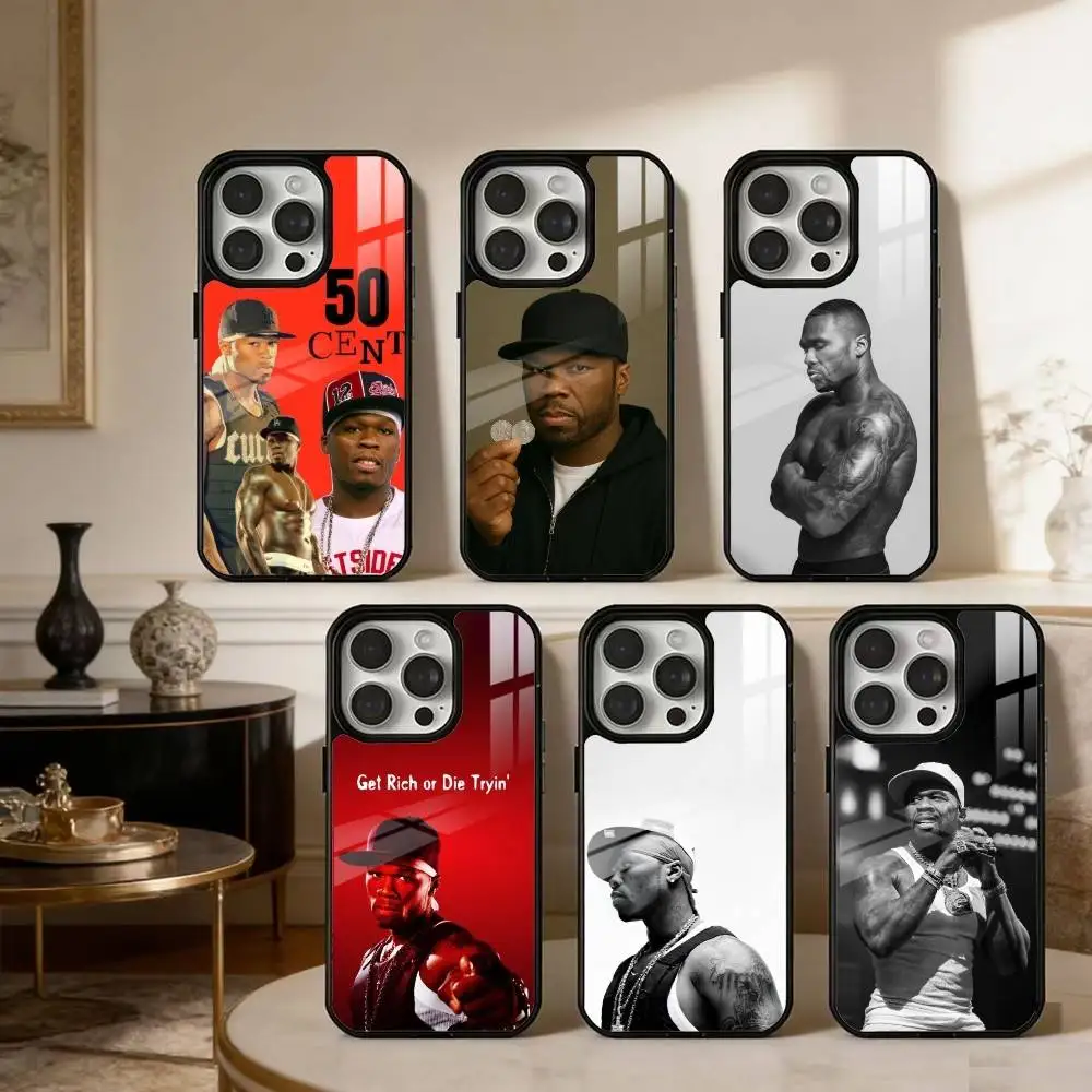 

50 C-Cent Phone Case For iPhone 17,16,15,14,13,Pro,Max,Plus,Magnetic For Magsafe Wireless Charging