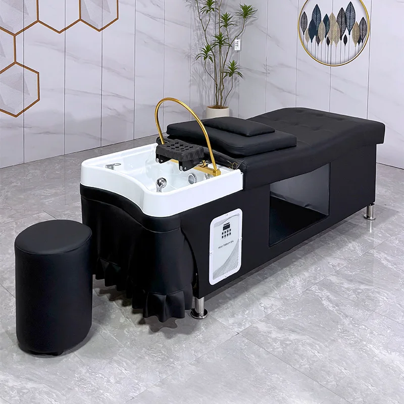 

Головное спа-кровать, водонагреватель, стулья для шампуня, комфорт, тайская простота, водный цикл, стулья для шампуня, плоская фумигационная мебель Silla