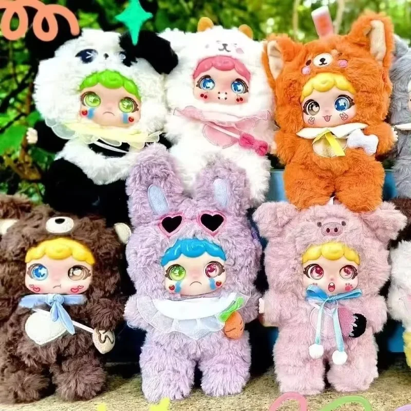 

Подлинная Midoo V2 Baby Street Series слепая коробка игрушки виниловая кукла фигурки сумка кулон брелок украшение комнаты подарки-сюрпризы