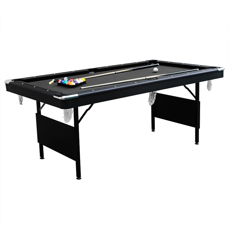 Wholesale Price Billiards 6FT Foldable Leg Billiard Pool Table For Saving Space Used In Club Bar And Family