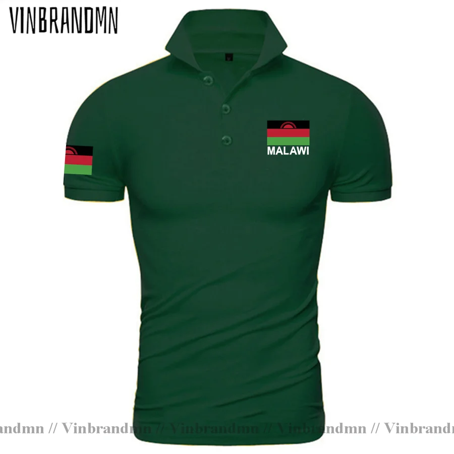 Malawi Polo shirt Classic Fashion Jerseys Nation Team 100% Cotton Shirts Clothes Tops Country Sporting Nyasaland Malawian MW MWI