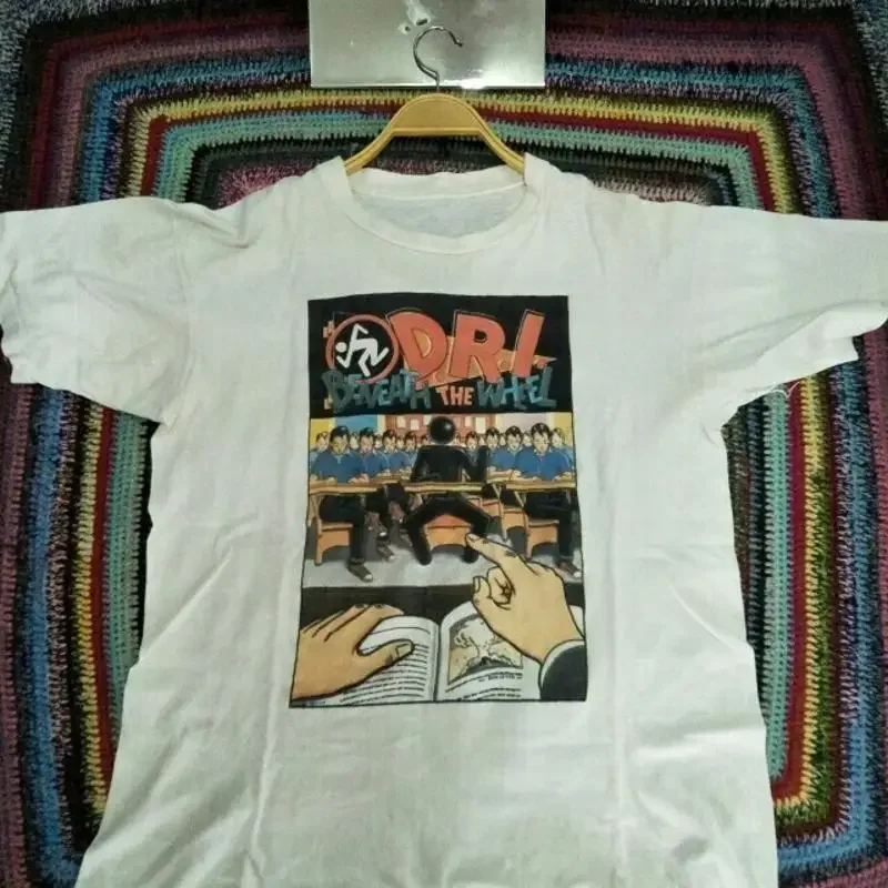 DRI dirty rotten imbeciles Band Cotton Blck T Shirt ZL006
