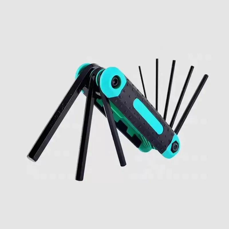 Дропшиппинг, многоцелевой шестигранный ключ, профессиональный пластиковый шестигранный ключ, набор складных шестигранных ключей, набор ручных инструментов