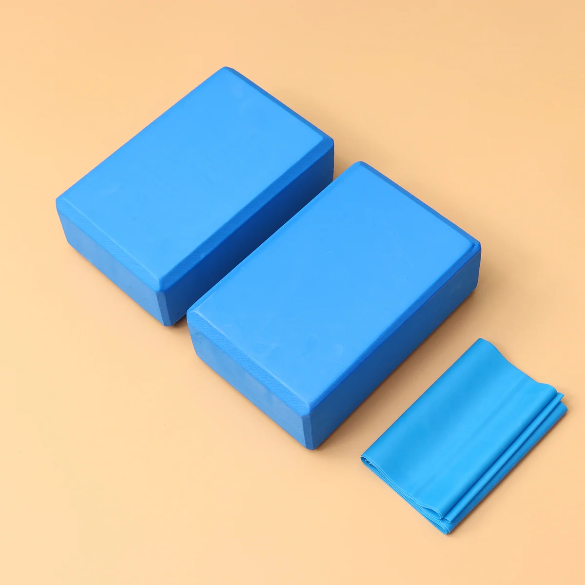 

3Pcs High Density Foam Yoga Bricks Durable Comfortable Stretching Tools for Pilates Yoga Balance Strength Flexibility Training