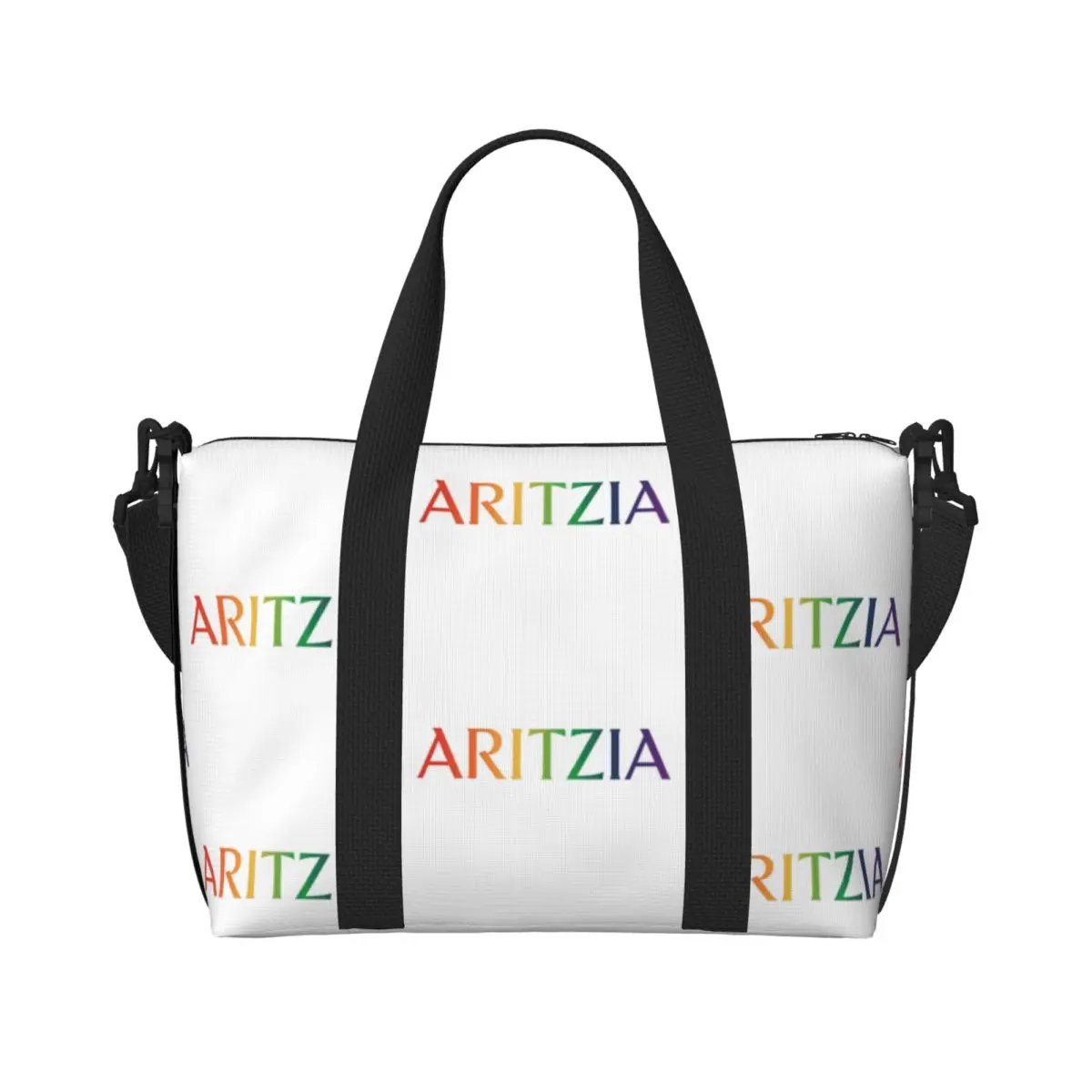 

Custom Aritzias Logo Tote Bag for Women Big Capacity Gym Beach Travel Bags