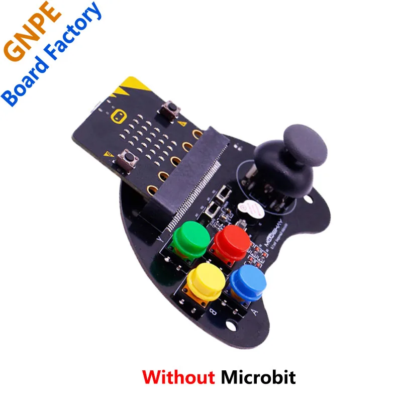 Microbit joystick button expansion board kit wireless remote programmable gamepad