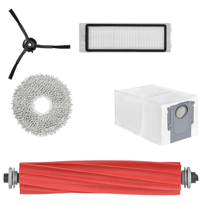 ABNP – accessoires pour aspirateur Robot Roborock Q Revo, pièces de rechange, ensemble d'accessoires, filtre à brosse, sacs de vadrouille