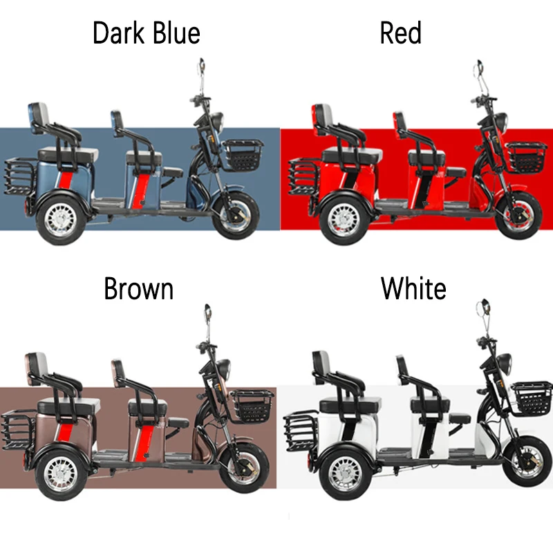 800W/1000W Electric Cargo Tricycle For Adult OEM ODM Tricycle With Custom Logo