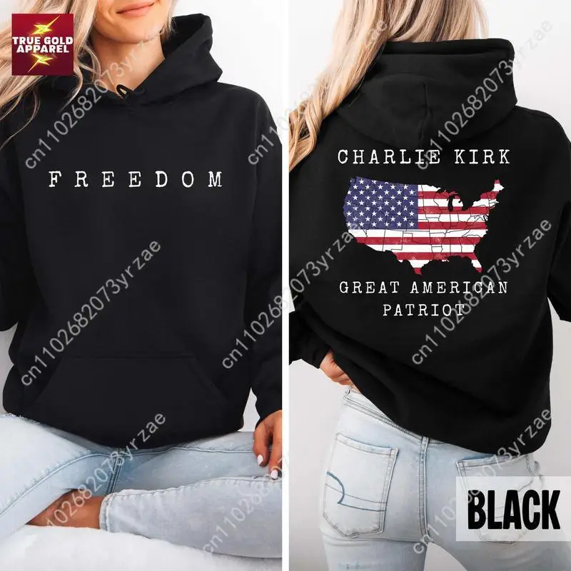 

Толстовка Charlie Kirk в стиле ретро, супер мягкая толстовка, мужской женский пуловер, модные удобные толстовки, дышащий винтажный топ