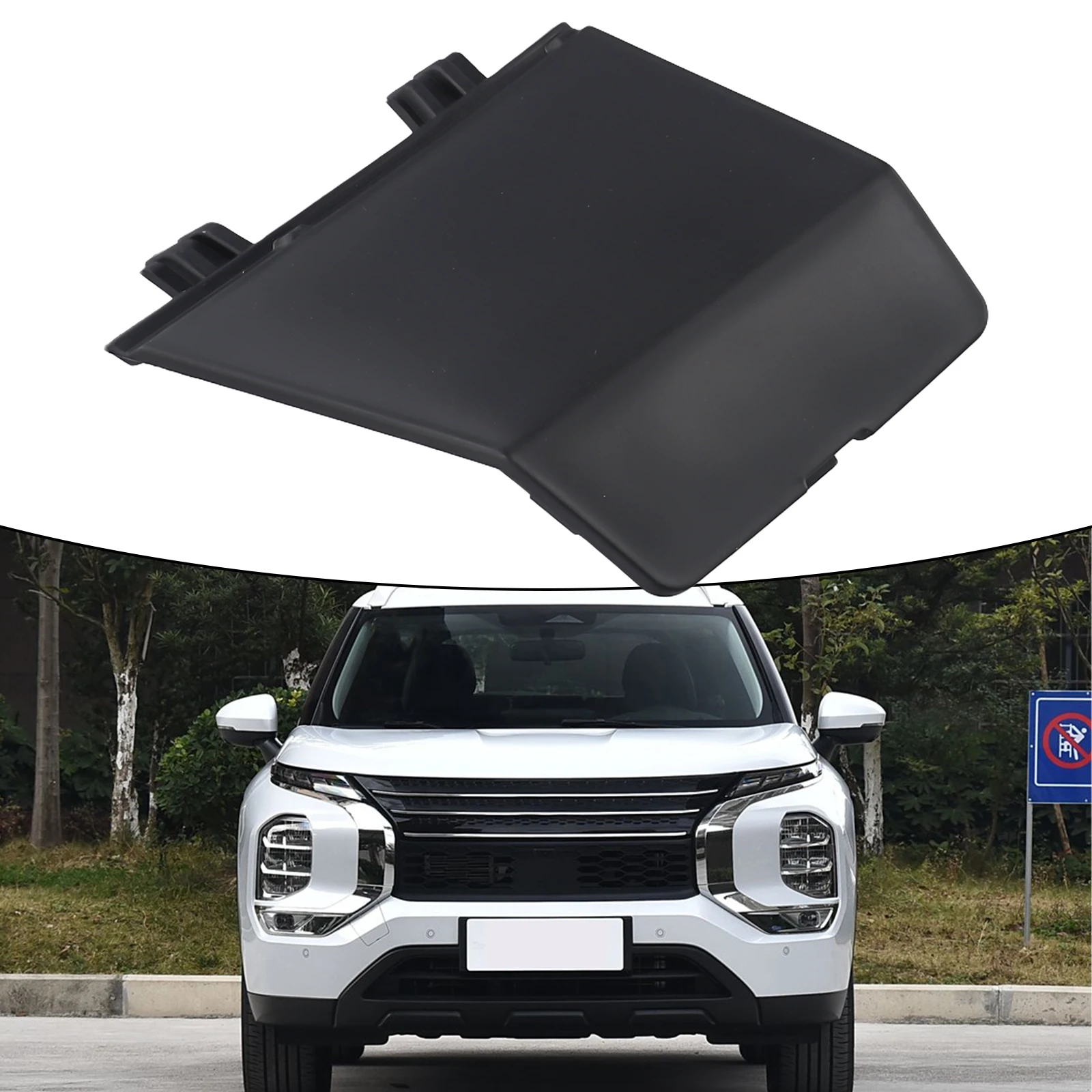 Personalización del vehículo, cubierta de gancho de remolque para parachoques delantero, gancho de remolque para parachoques, tapa de ojo, barrera protectora, rendimiento confiable