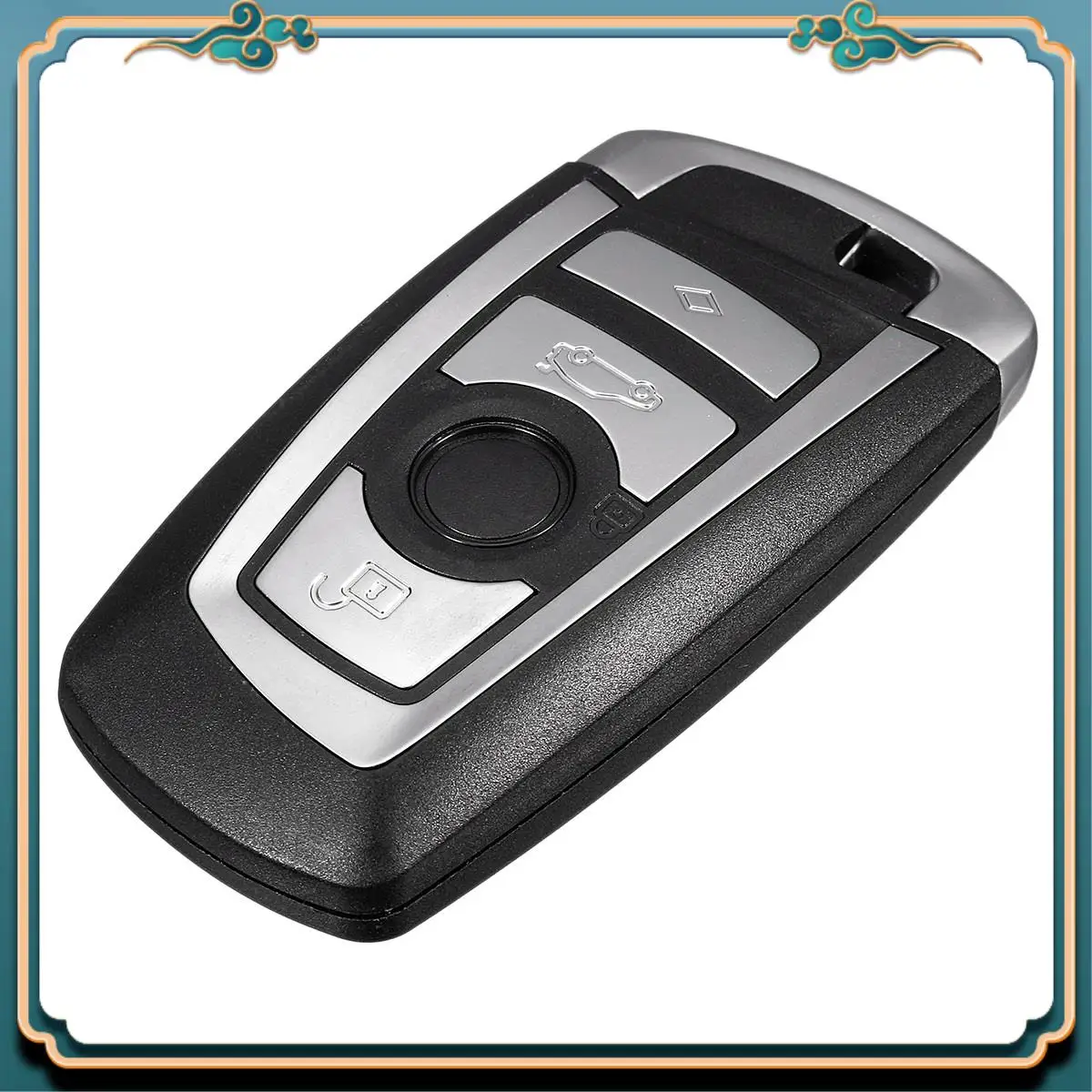 

Latest Car Smart Remote Key 4 Buttons 868Mhz Fob Case Shell With PCF7953P Chip For BMW 5 7 Series X3 CAS4 Key Cover