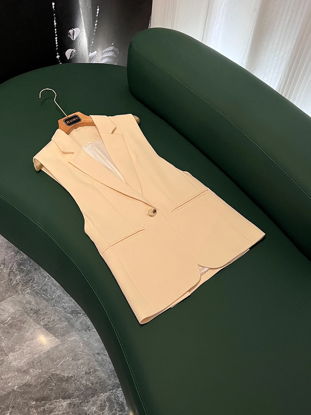 

Women's Suit Vest Casual Outdoor Wear Long Sle Commute Design Slimming Outer Jaet 2025 New Sle OK407