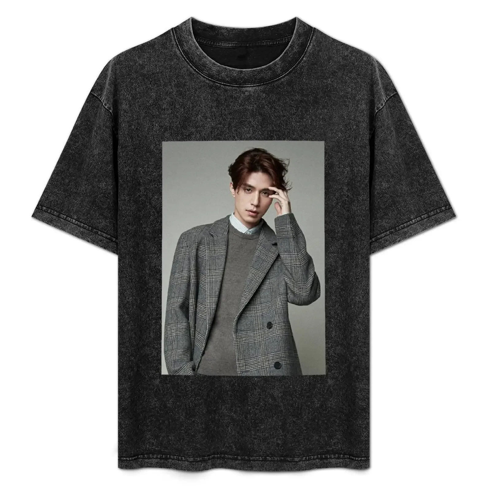 

Lee Dong Wook T-Shirt man t shirt heavy cotton t shirts with prints t shirt for man man shirts for men casual T-Shirt