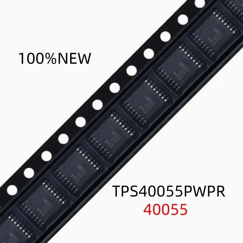 (5Pcs) 100% New Tps40055Pwpr 40055 Htssop-16 Synchronous Step-Down Controller Power Switch Management Chip Ic