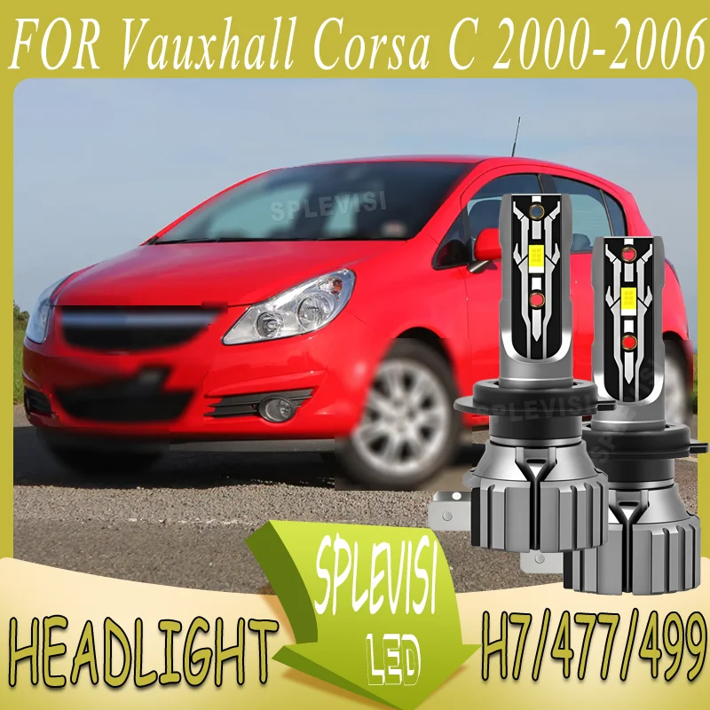 

H7 LED Headlight Longevity High-Performance Plug and Play Tool-Free 12v For Vauxhall Corsa C 2000 2001 2002 2003 2004 2005 2006