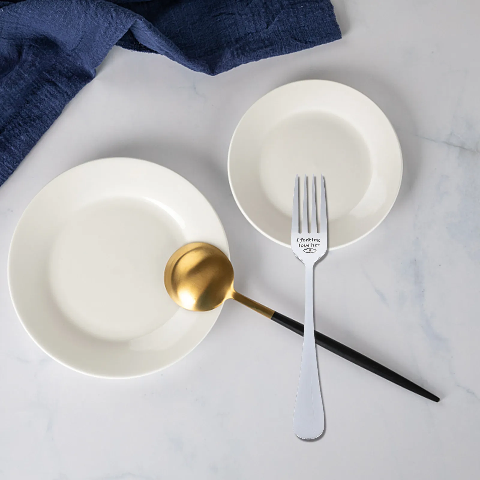 2Pcs Stainless Steel Forks High Shine Polished Smooth Edge Fruit Appetizer Buffet Pastry Forks Reusable Dishwasher Safe Elegant