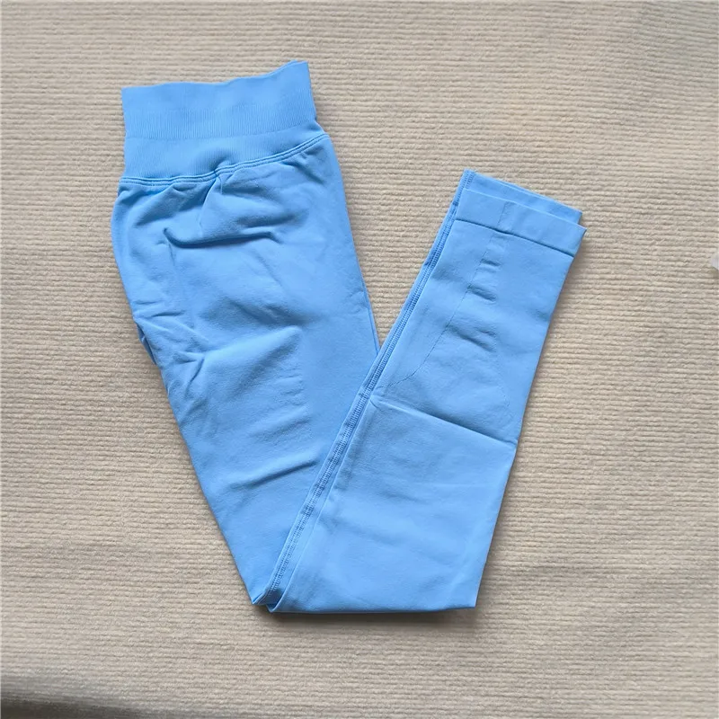 High Elastic Workout Sportswear Leggings Female Low Waist Seamless Tights Yoga Pants Women Sports Leggings