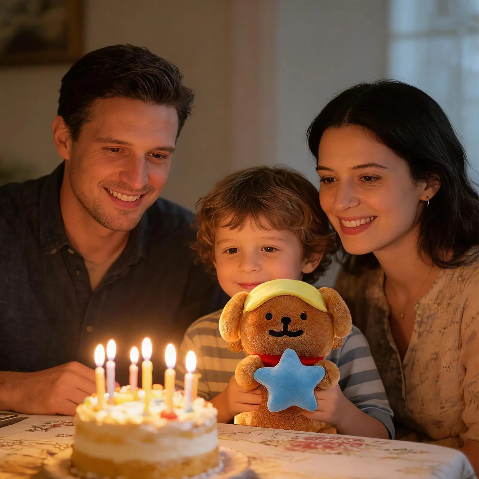 2026 nuovo giocattolo della peluche del pendente della bambola della peluche della stella del cucciolo della linea Good Night 	 Bambola di pezza di cartone animato per regali di Natale di compleanno per bambini