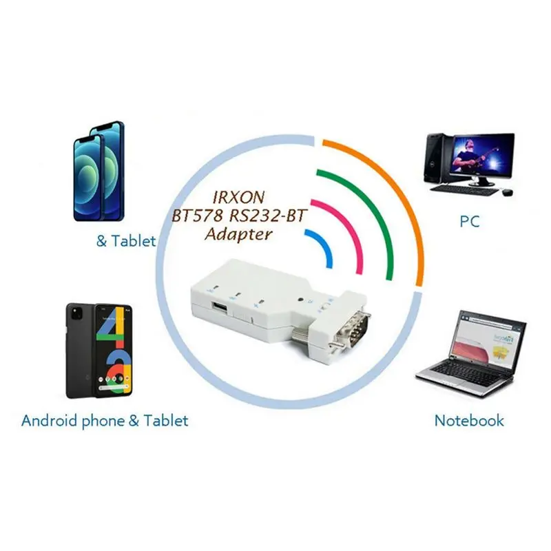 A42T-BT578 V3 RS232 Wireless Male And Female Head Master-Slave For Total Station Serial Port Compatible Bluetooth Adapter
