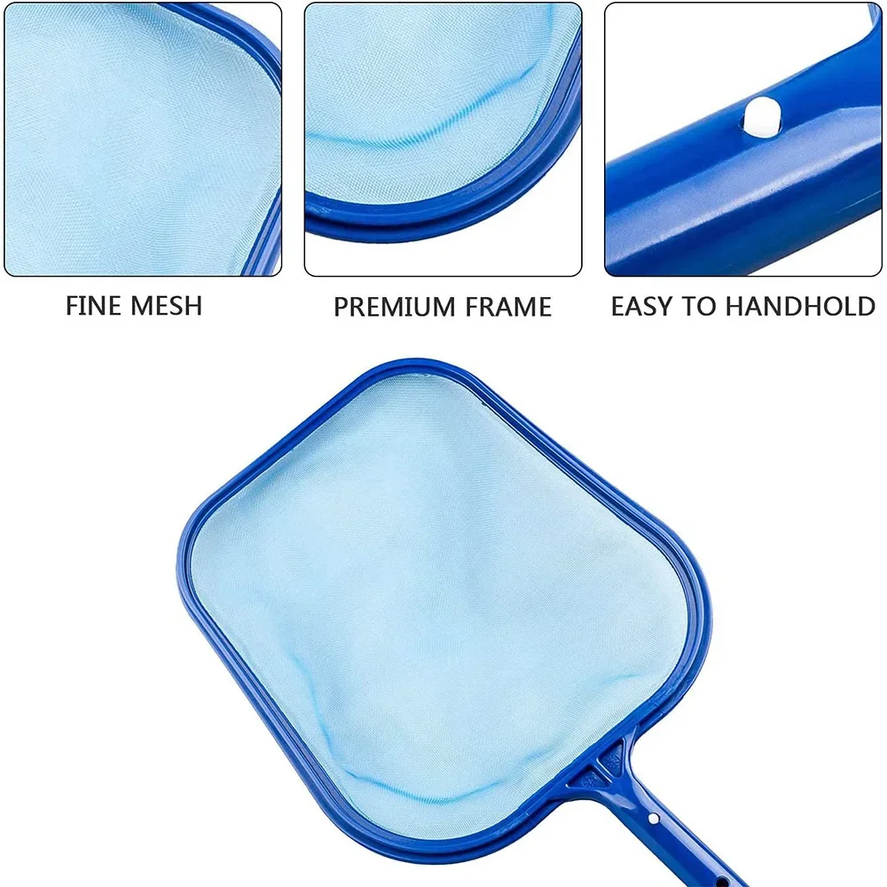 لوازم تنظيف حمام السباحة، شبكة إطار شبكي رفيع من أوراق حمام السباحة/شبكة أوراق شجر تنظيف حمام السباحة #1