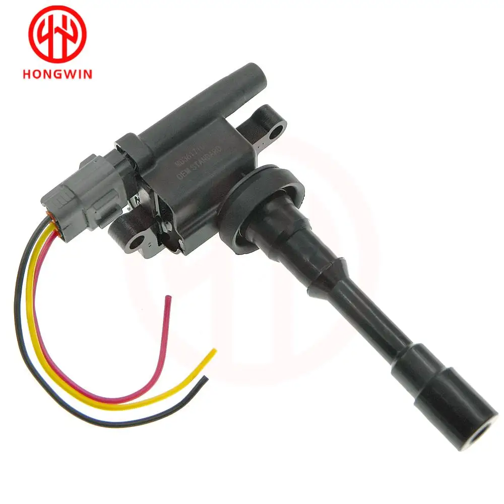 MD361710,MD362903 Ignition Coils with Connector Wire Plug Fits Mitsubishi Space Star Lancer 1.6L Mirage V 1.3 4Cyl 1.3L 1.8L