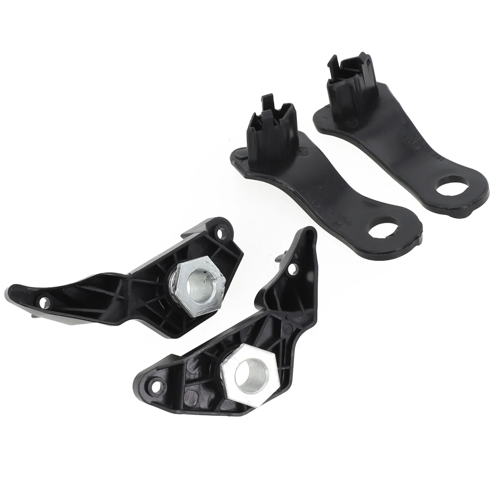4 Pcs Car Headlight Bracket Mount Holder Clips Set Right + Left For BMW E60 E61 525i 530i 540i 545i 550i 63126941478 63126942478 view 2