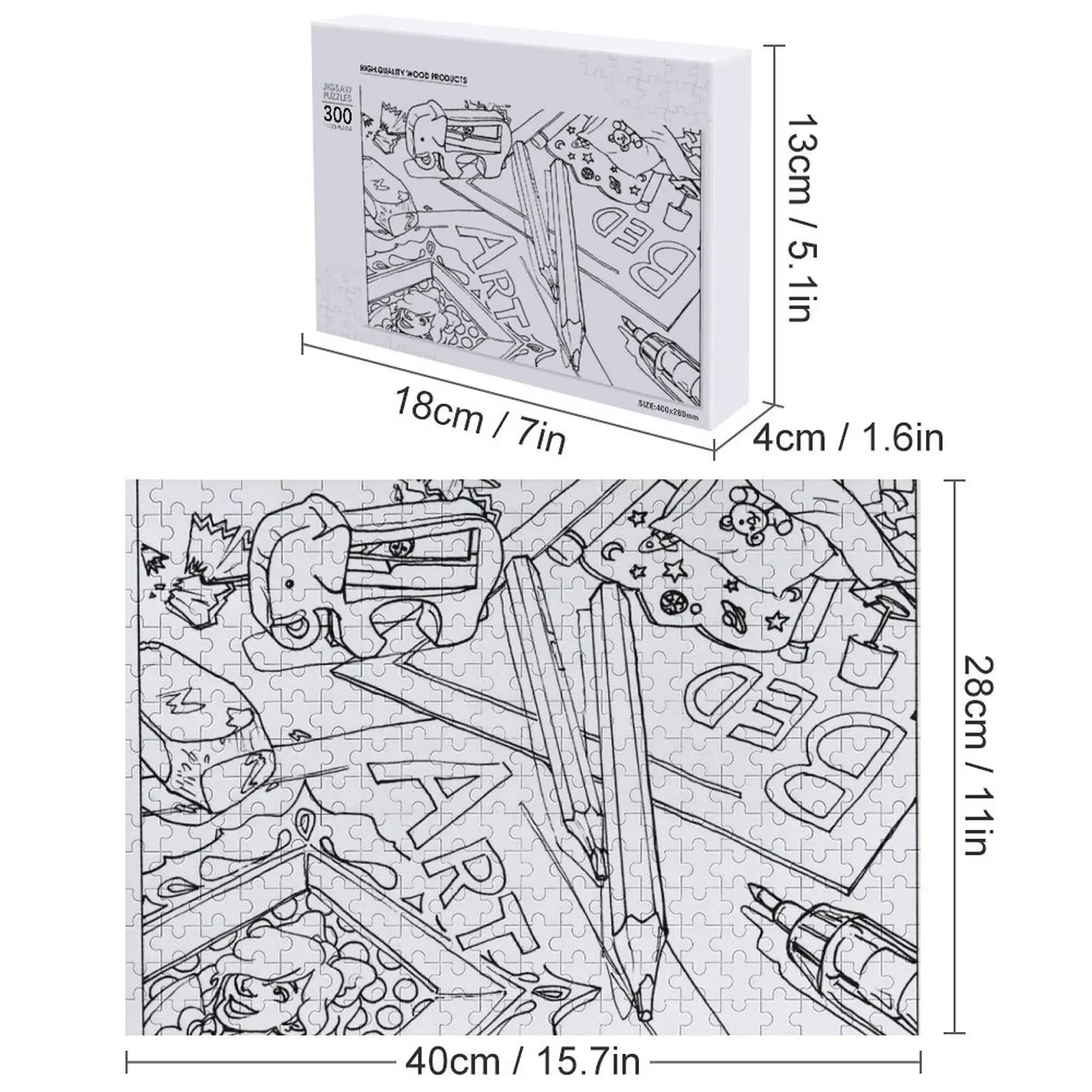 색칠하기 놀이 퍼즐 맞춤형 선물 결혼 게임 어린이 맞춤형 선물 디오라마 액세서리 퍼즐