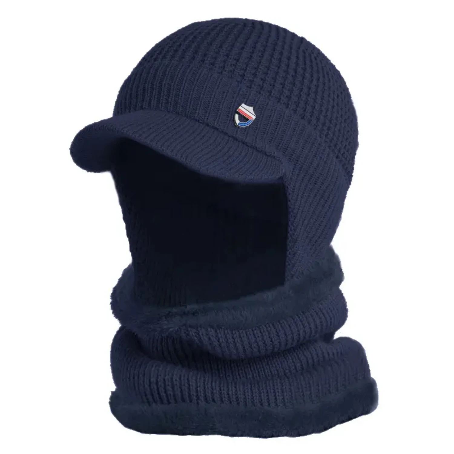 Keep Cozy and Fashionable this Winter with a Soft and Trendy Knit Hat for Outdoor Activities, Providing Ear Warmth Hair bonnet