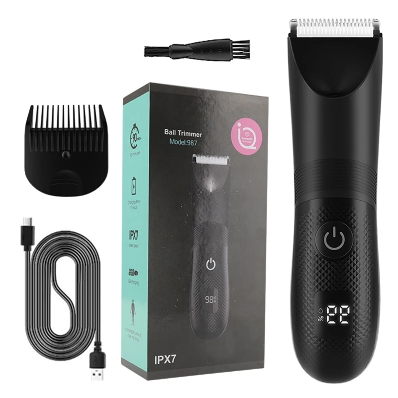 Rechargeable Electric Shaving Tool Small Shavers Present for Father and Husband