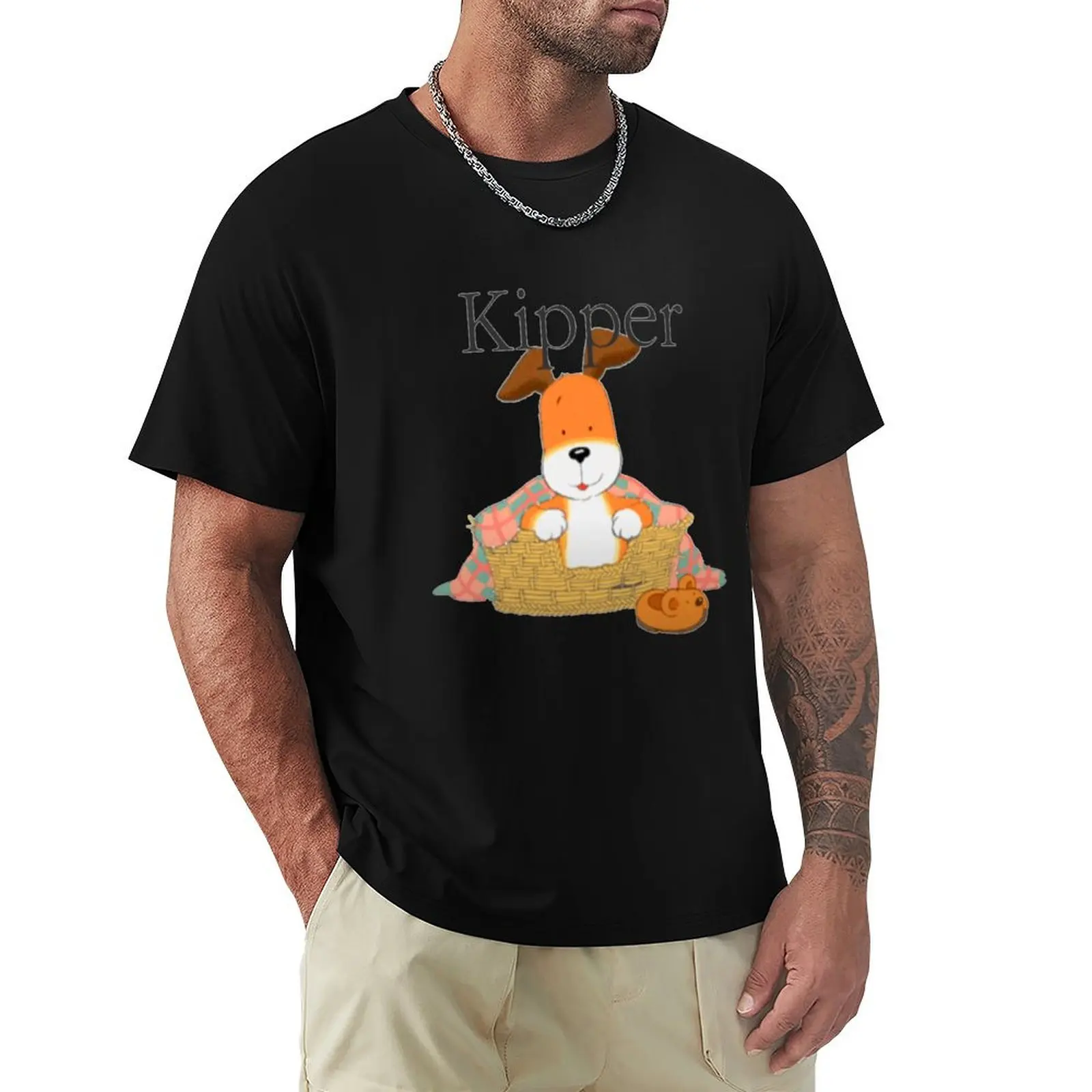 

Kipper The Dog - Retro Children's TV T-Shirt valentines clothes Funny t-shirt cute clothes t shirt men 100℅ cotton