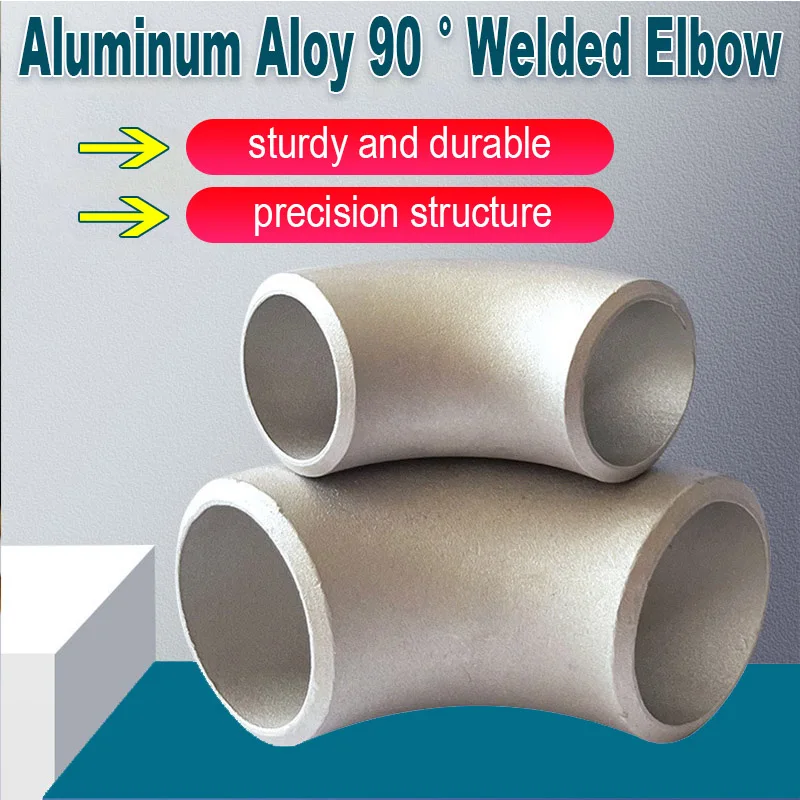 

Industrial-Grade Aluminum Pipe Elbow 90 Degree Seamless Welded Alloy Connector Fittings for Durable Pipe Joining