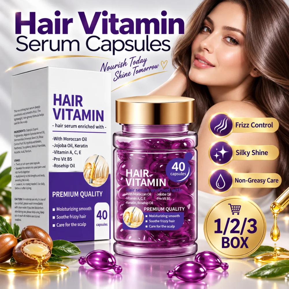 Argan Oil Hair Vitamin Capsule - Split End Repair Serum recension och pris
