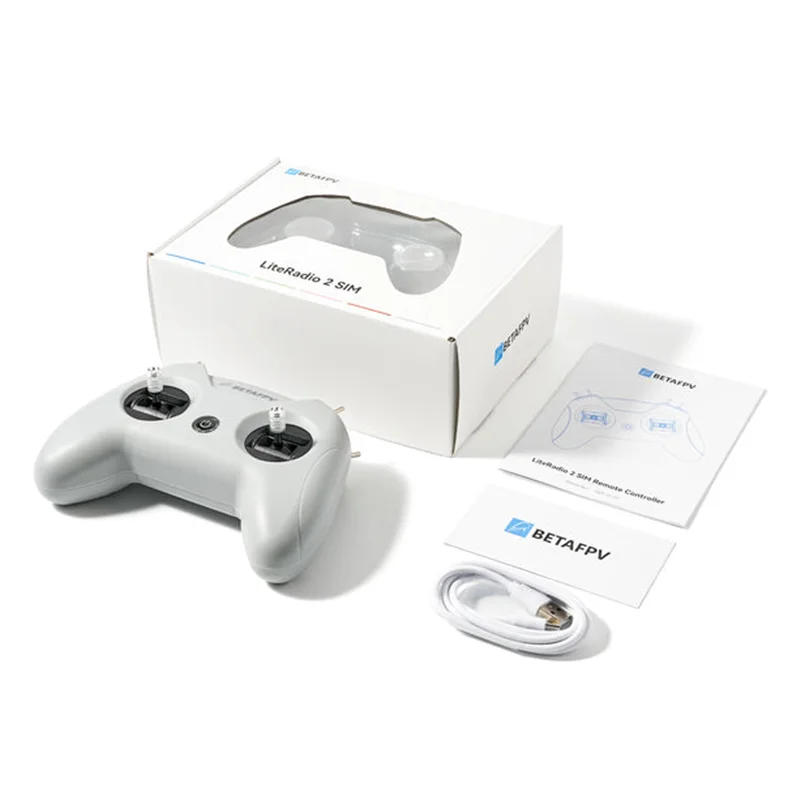 BETAFPV LiteRadio 2 SIM 송신기 - DJI 및 Phoenix RC8 FPV 시뮬레이터와 호환 가능