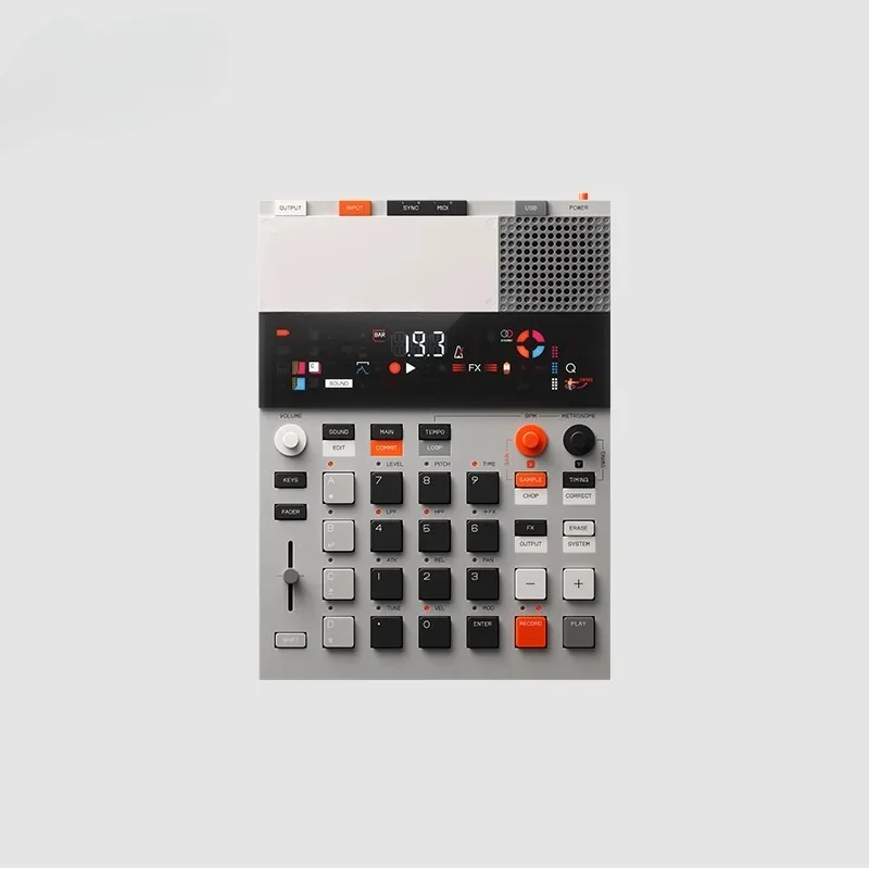 Synthesizer Sampler EP-133 Upgraded 128MB Electronic Music Synthesizer Storage Messenger Bag, Portable Sampler Equipment