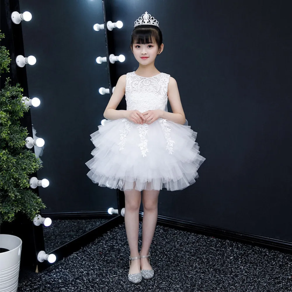 Children's Day Girls Dress Children's Clothing Kids Clothes Summer Party Stage Performance Costume Tutu Dancewear Dance Costume