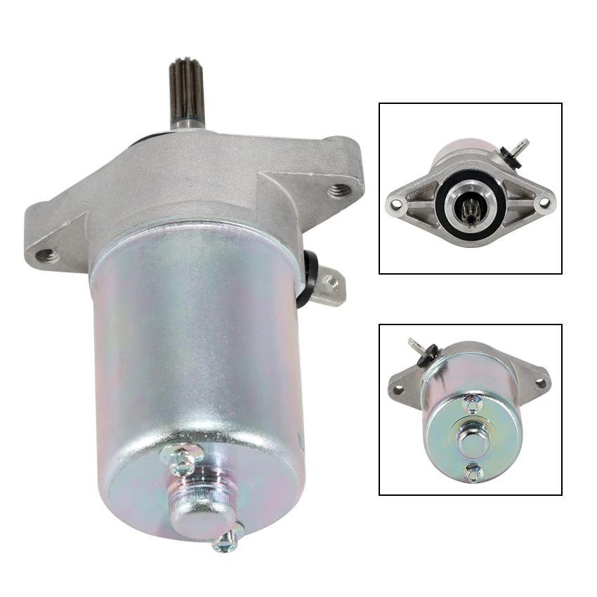 Para Suzuki Crystal 110 / Suzuki Tornado 100 / Suzuki RC 110 Motor de motocicleta Motor de arranque eléctrico reemplazar OEM: 31100-31C10